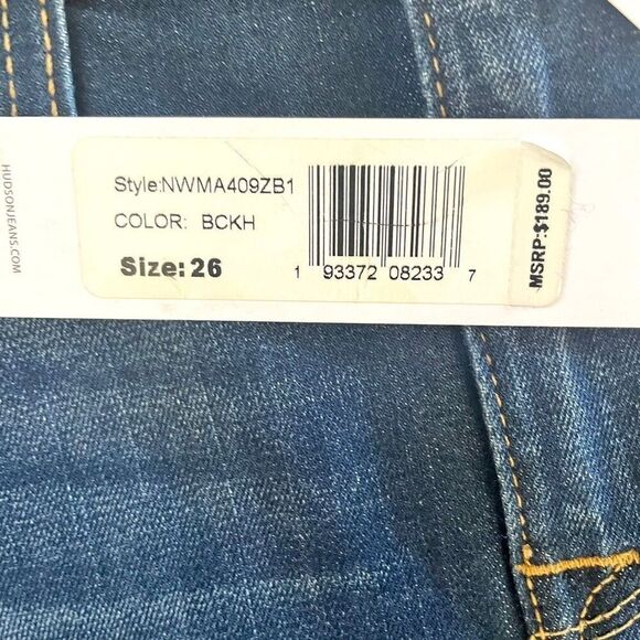 Hudson Natalie midrise ankle super skinny jeans - Picture 5 of 12